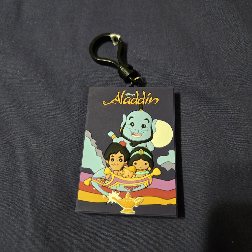 Disney Aladdin Princesses Blind Bag Series 37 Monogram Keychain Jasmine Genie